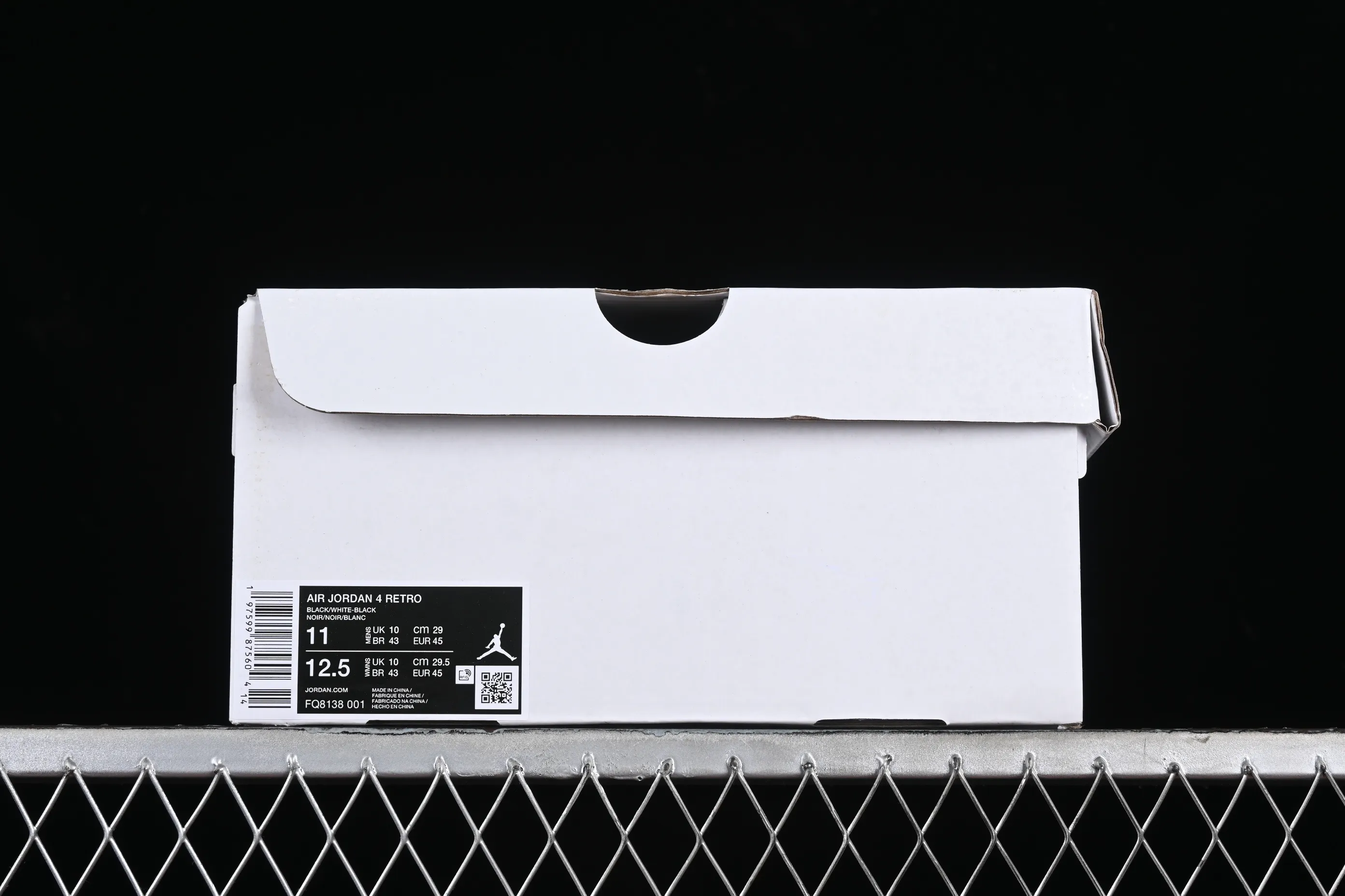 All categories Air Jordan Jordan series basketball shoes Air Jordan 4 GX foreign trade version Air Jordan 4 Retro "White Thunder" AJ4 Joe 4 White Thunder FQ8138-001